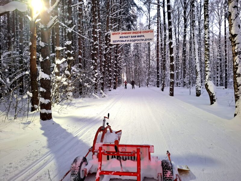Трасса лыжероллерная Дмитров ЦЗВС, состояние на 17 января 2026 по отзыву, фото 7. 